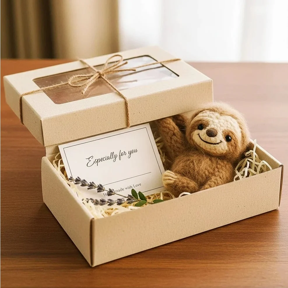 Sloths Rear View Mirror Accessory Crochet Car Charm